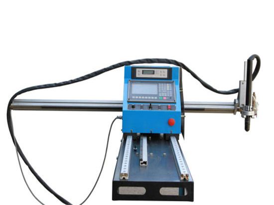 CNC Plasma a Fflam Steel Sheet Metal Alwminiwm Plate Cutting Machine